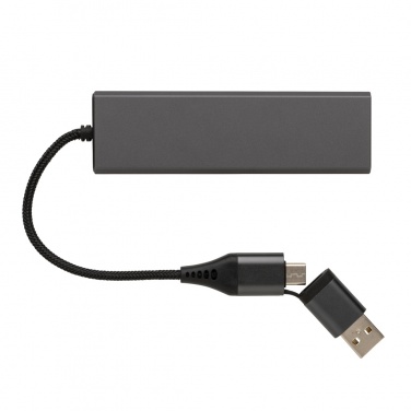 Logotrade firmakingituse foto: Terra RCS taaskasutatud alumiiniumist jaotur 3 USB-pordiga