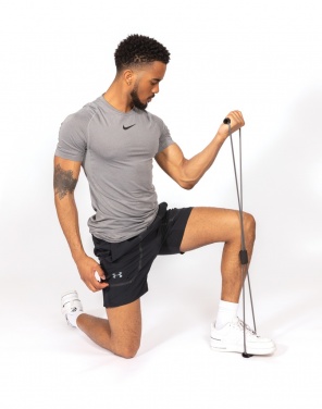 Logo trade reklaamtoote pilt: Fitness 8 kujuga treeningrihm kotis
