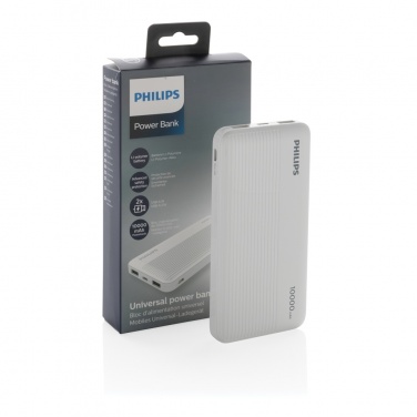 Logo trade reklaamkingituse pilt: Philipsi 10 000 mAh õhuke akupank