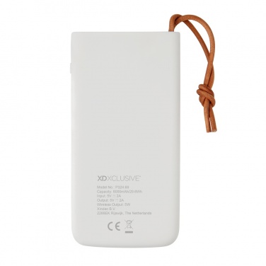 Logo trade reklaamkingi pilt: Aria 8000 mAh 5W juhtmevaba laadimise akupank