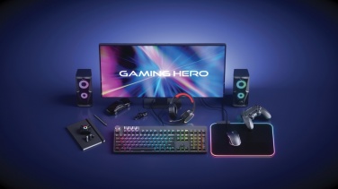 Logotrade meene foto: RGB mängukõrvaklapid koos ENC-ga