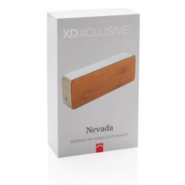 Logotrade meened pilt: Nevada Bamboo 3W juhtmevaba kõlar