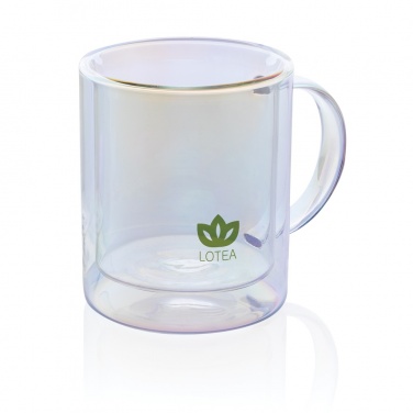 Logotrade meene foto: Deluxe topeltseinaga galvaniseeritud klaasist kruus