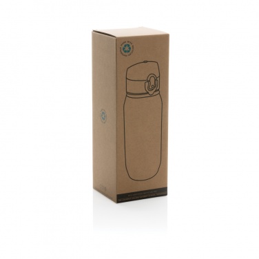 Logotrade reklaamkingi foto: Yide RCS Recycled PET lekkekindel lukustatav veepudel 600ml