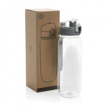 Logo trade reklaamtoote pilt: Yide RCS Recycled PET lekkekindel lukustatav veepudel 800ml