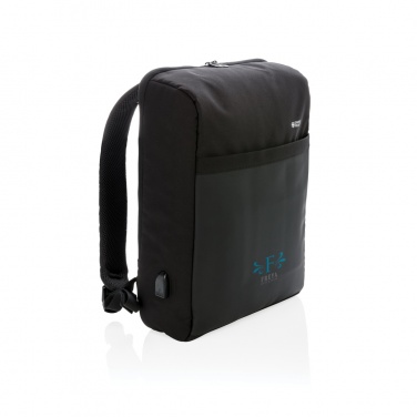 Logotrade ärikingituse foto: Swiss Peak 15-tolline vargusvastane RFID ja USB seljakott PVC-vaba