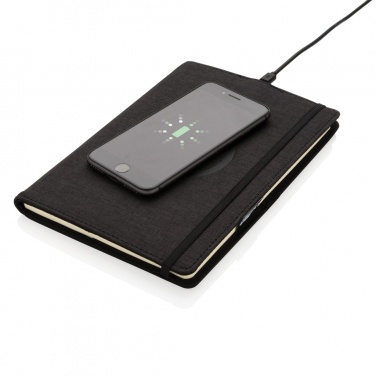 Logotrade reklaamtoote foto: Air 5W juhtmevaba laadimisega taastäidetav ajakirja kate A5