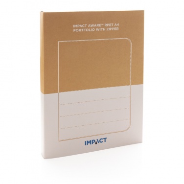 Logotrade reklaamkingid pilt: Impact AWARE™ RPET A4 tõmblukuga portfell