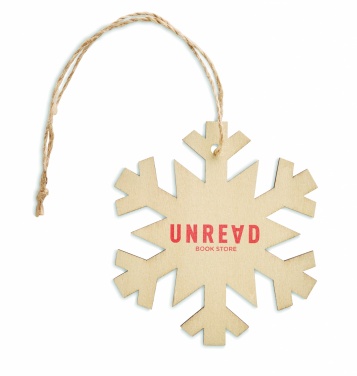 Logotrade ärikingituse foto: Snowflake Tree riidepuu