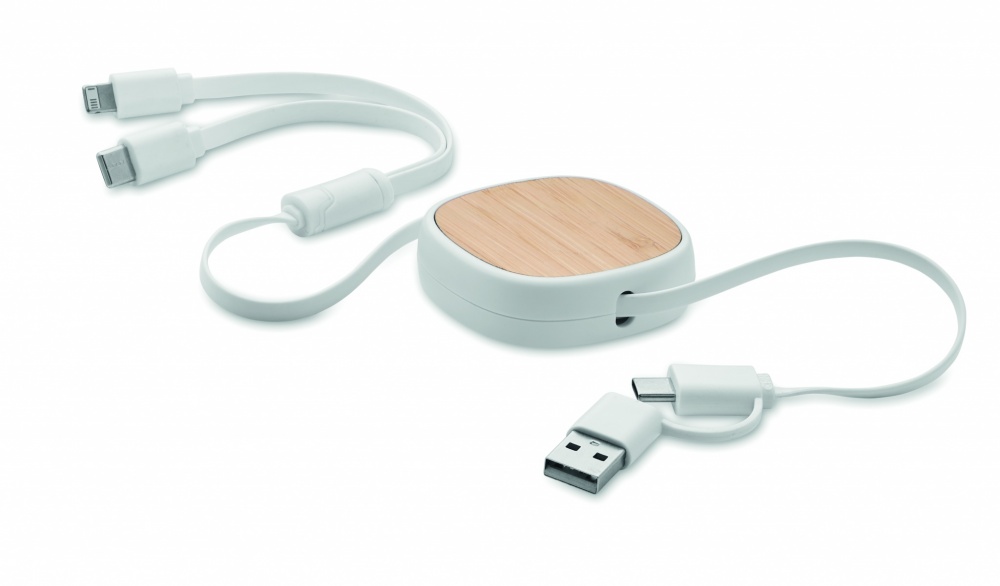 Logotrade meened pilt: Sissetõmmatav laadimis-USB-kaabel