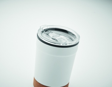 Logotrade ärikingitused pilt: Topeltseinaga termoskruus, 300 ml, korgist alusega