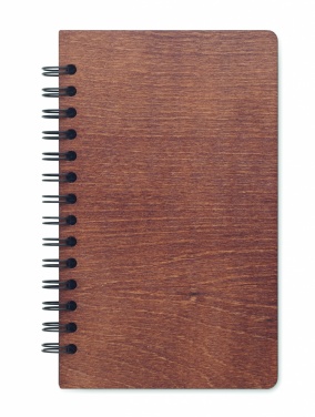 Logo trade meened foto: A5 kasepuidust märkmik GROWBOOK™