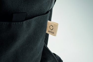 Logo trade firmakingid foto: 15-tollise sülearvuti seljakott, valmistatud taaskasutatud eelkasutatud puuvillast, kohandatava trükilahendusega