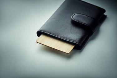Logotrade reklaamkingid pilt: RFID-kaart bambusest materjalist