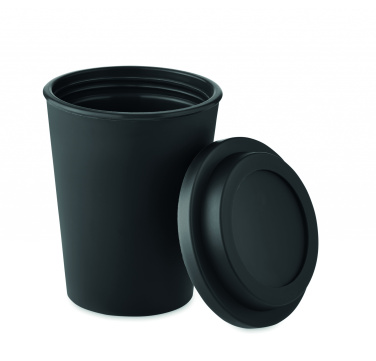 Logotrade reklaamkingitused pilt: Kaheseinaline trummel PP 300 ml