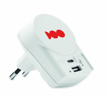 Logo trade ärikingituse pilt: Skross Euro USB laadija (AC)