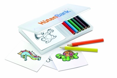 Logotrade reklaamtooted pilt: Puidust pliiatsi värvimiskomplekt