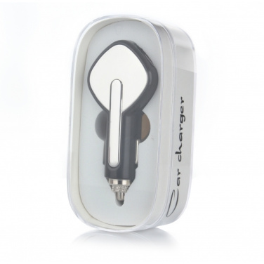 Logotrade meened pilt: Kahekordne USB autolaadija