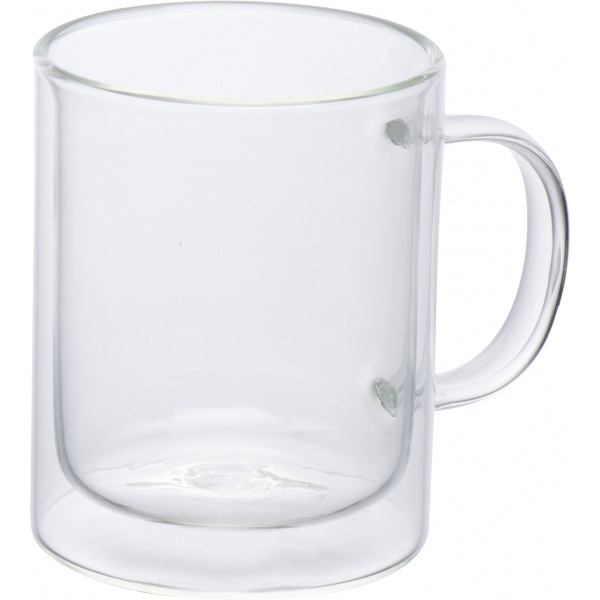 Logotrade firmakingid pilt: Topeltseinaga tass CARACAS 350 ml