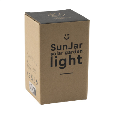 Logo trade firmakingituse pilt: SunJar päikesepatareiga valusti aeda