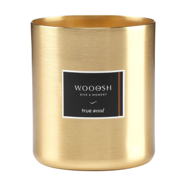 Logotrade ärikingituse foto: Woooshi lõhnaküünal True Wood X-Mas