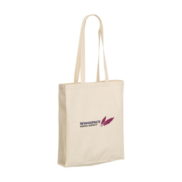 Logo trade reklaamkingitused foto: Natural Square Bag (165 g/m²) puuvillane kott