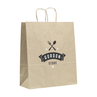 Logotrade meene foto: Leaf It Bag Lai taaskasutatud rohupaber (90 g/m²) L