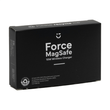 Logotrade reklaamkingituse foto: Force MagSafe 10 W taaskasutatud juhtmevaba laadija