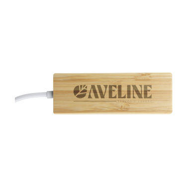 Logo trade firmakingituse pilt: Bambusest USB-jaotur