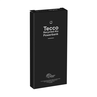 Logotrade reklaamkingituse foto: Tecco GRS Recycled Alu Powerbank 5000 välislaadija