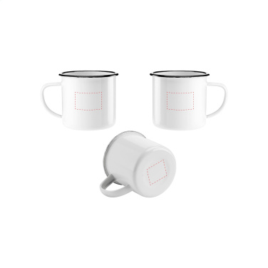 Logotrade ärikingid pilt: Retro emailiga kruus 350 ml