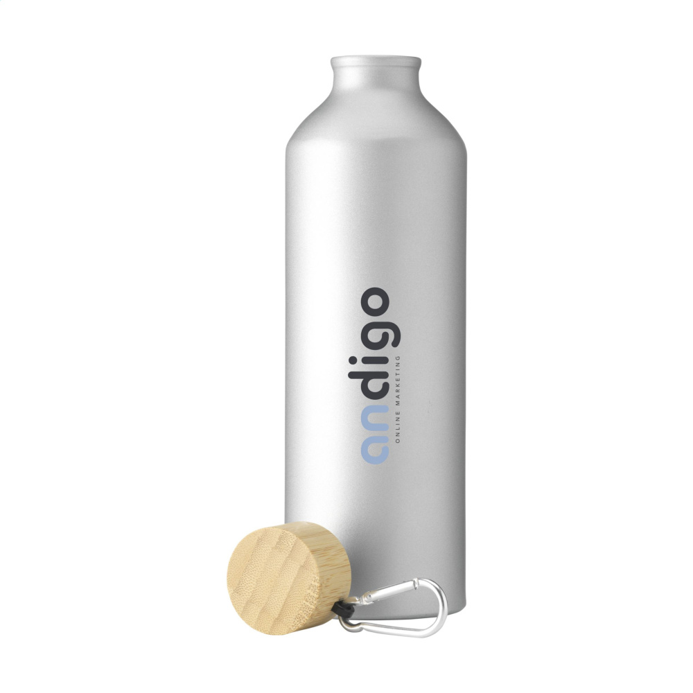 Logo trade meened foto: AluBamboo GRS Recycled Alu 750 ml veepudel