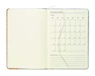 Logotrade ärikingitused pilt: CORKBOOK A5 RPET korgist märkmik