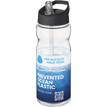 Logo trade firmakingituse pilt: H2O Active® Eco Base 650 ml tilaga kaanega spordipudel