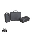 Renew AWARE™ rPET 3-osaline kottide komplekt, must