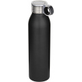 Grom 650 ml RCS taaskasutatud roostevabast terasest veepudel, Ühtlane must