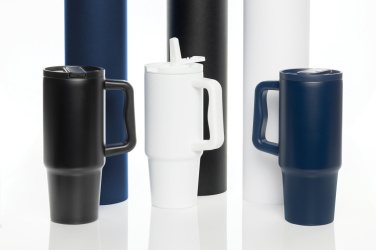 Logo trade ärikingituse pilt: Embrace lekkekindel roostevabast terasest kruus 900ml