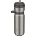 Mepal Twist 600 ml spordipudel, Ühtlane must