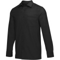 Alum velvetist unisex pluus, Ühtlane must