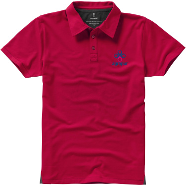 Logo trade firmakingi pilt: Markham unisex meeste stretšpolo