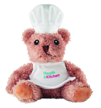 Logo trade reklaamkingi pilt: TEDDCHEF pehme kokk-karu