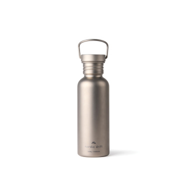 Logo trade reklaamkingituse pilt: Nordic Drift Trail Ultra Light Titanium 600ml veepudel