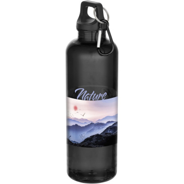 Logo trade ärikingituse pilt: Oregoni 750 ml RCS taaskasutatud plastist veepudel karabiiniga