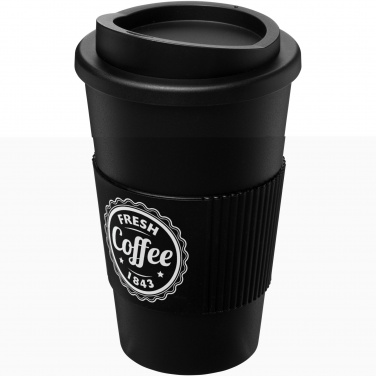 Logo trade liikelahja mainoslahja tuotekuva: Americano® 350 ml eristetty muki oterenkaalla