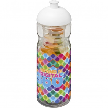Logotrade mainoslahja ja liikelahja kuva: H2O Active® Base 650 ml kupukantinen urheilujuomapullo & uuttaja