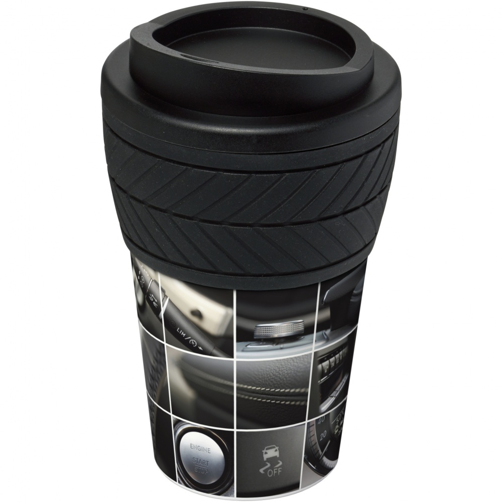 Logotrade mainoslahja ja liikelahja kuva: Brite-Americano® tyre 350 ml eristetty muki