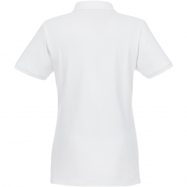 Logo trade liikelahjat mainoslahjat kuva: Beryl short sleeve women's organic recycled polo