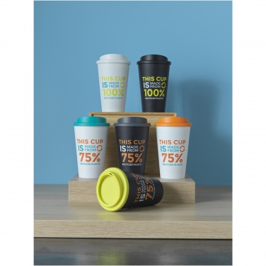 Logotrade mainostuote tuotekuva: Americano® Eco -kahvimuki kierrätetystä materiaalista, 350 ml