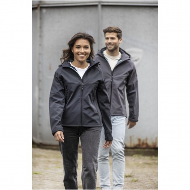 Logo trade mainoslahjat ja liikelahjat kuva: Coltan-softshell-takki miehille, GRS-kierrätetty