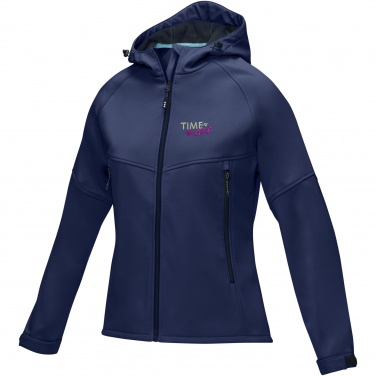 Logotrade liikelahjat kuva: Coltan-softshell-takki naisille, GRS-kierrätetty